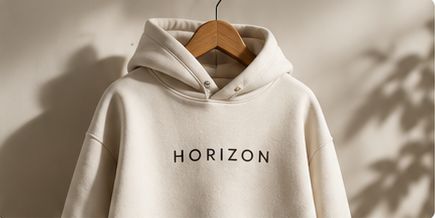 Horizon hoodie mockup