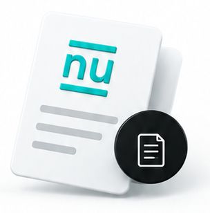 Document with the nu mark